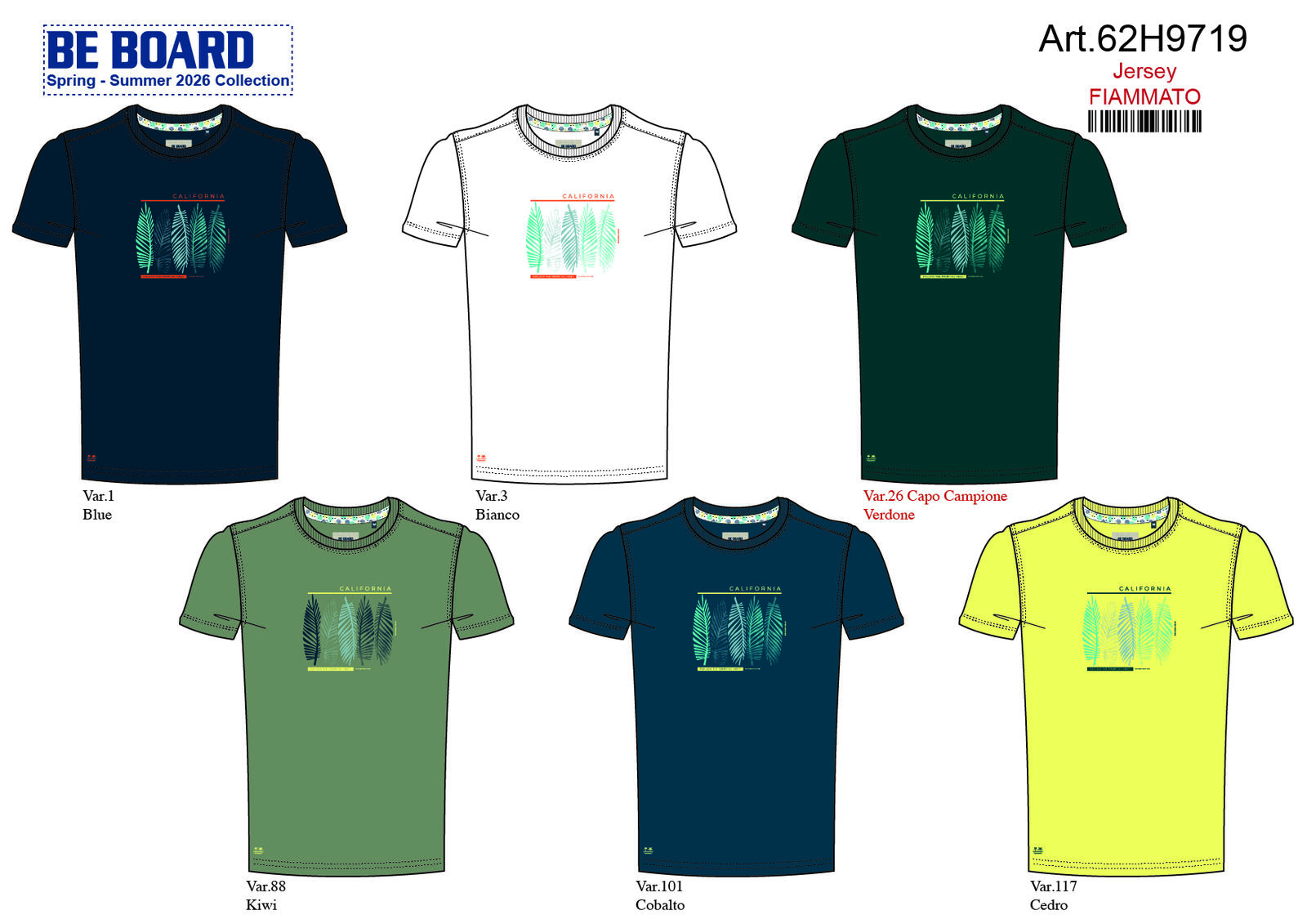 TSHIRT UOMO M/M 62H9719 Tellini S.r.l. Ingrosso Abbigliamento